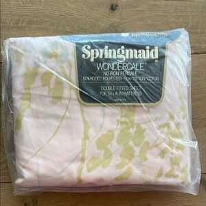 Springmaid Wondercale Impressions Double Fitted Sheet